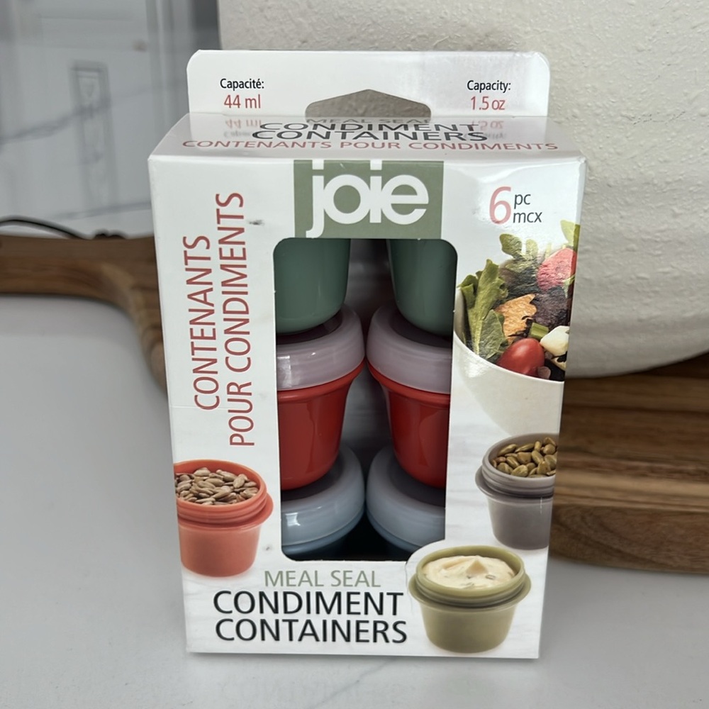Cute.. joie Condiments Containers.